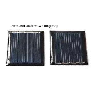 0.1W High Conversion Efficiency Customized Solar Panel ZW-3030 Epoxy Mini Solar