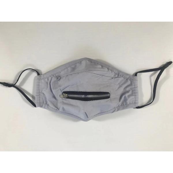 S&J OEM Wholesale Cotton Zipper Maskes Face Mouth Covering Reusable Personalized Breath Maskes with Zipper