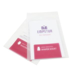 China Underwear Poly Bag Packaging Garment Packaging Bags Silk Screen Printing on sale