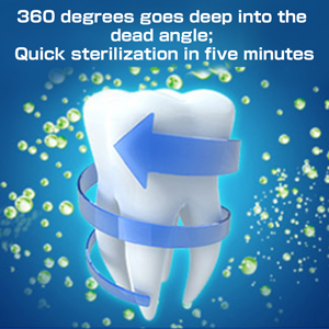 200ml UV Sterilization Portable Ultrasonic Cleaner Skymen JP-520