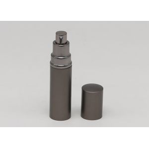 China Oxidation Aluminum Small Portable Perfume Atomiser Spray Bottles 40ml Round Shaped on sale