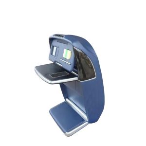 China 12V auto RV seat back folding table /dinner table/work table for luxury car van and V I P car with manual footrest on sale