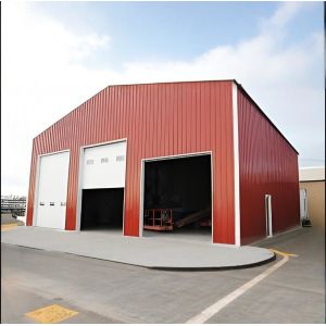 Industrial Prefab Metal Building Construction Q235 Q345 Steel Structure Factory