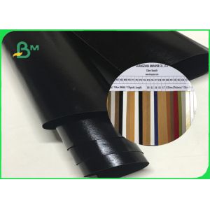 Glossy And Textured Black Color Washable Kraft Paper Wear - Resisting Durable