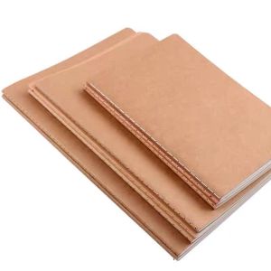 Custom LOGO Kraft Paper Notebook A5 Car Line Book B5 Student Notes Diary Book 80