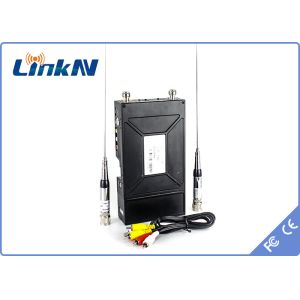 Long Range Police FHD Video Transmitter COFDM Modulation H.264 Encoding AES256