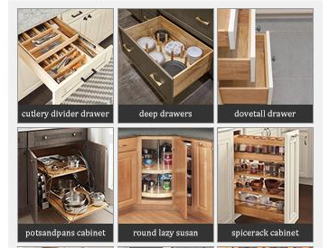 Self Assemble Wood Kitchen Furniture Waterproof Cupboard with Faucet Accessories