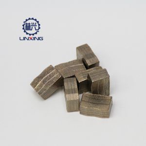 Raw Material Metal Powder Diamond Cutting Segment for Marble Gangsaw