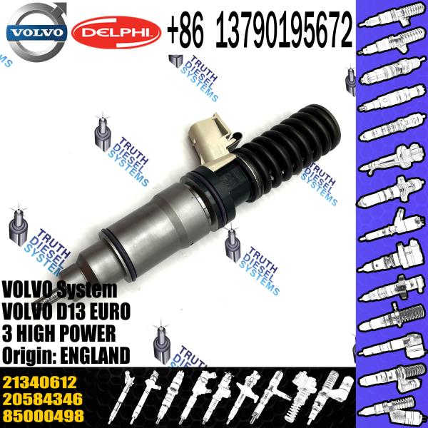 Fuel Injector 21371673 VOE21371673 21340612 for VOL EC380D EC480D Excavator