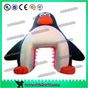 China Oxford Inflatable Penguin Cartoon Tunnel on sale