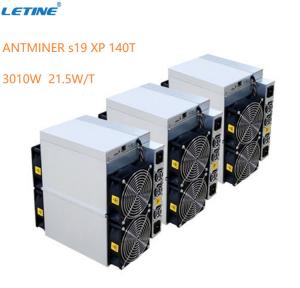 China High Profit Bitcoin Mining Machine Bitmain Antminer S19 XP 140Th SHA 256 Algorithm 3010W on sale