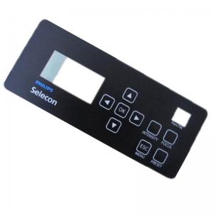 China Screen Front Panel Self Adhesive Rubber Dome Membrane Switch 3M Reflective Film on sale