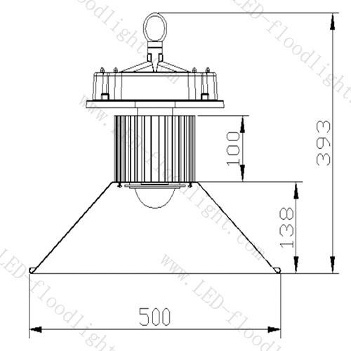 50W LED High Bay Light