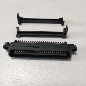 TYCO RJ21 Connector 25 Pair Male Centronic Champ IDC Connector w/ Cable Clip