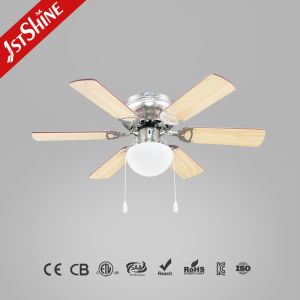 32'' 6 MDF Blades Decorative AC Motor Ceiling Fan With Light Kit
