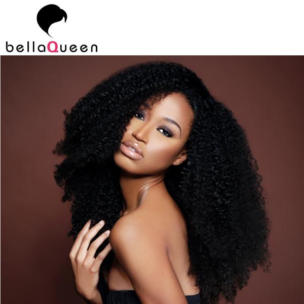 Pure Color 6a Remy Hair Bouncy Curl Human Hair Weaving , Long Lasting