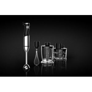 HB111 Stainless Steel Stick Blender With Chooper and Processing Bowl