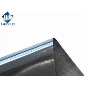 China Glossy / Matt Surface Black Waterproof Tarpaulin CE ISO9001 Certificated on sale