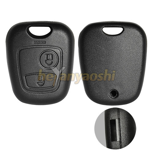 Quality Peugeot / Citroen Remote Key Head 2 Buttons Shell wholesale