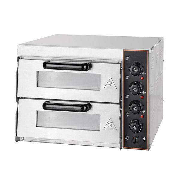 Electric Pizza Oven and Pizza Maker with Two Layers Convection Oven App
