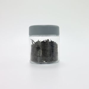 90ml 3oz Capacity Glass Weed Jar with Child Resistant Screw Cap