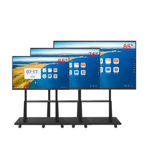 Multi Writing Smart White Board 8ms 65in Interactive Flat Panel Digital Board