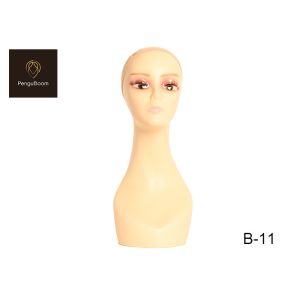 B-11 Mannequin Head Without Hair Rigorous In Quality Control For Scarf Display