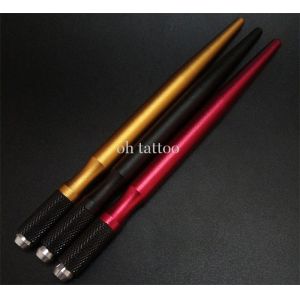 Cross Tip Microblading Equipment Eyebrow Tattoo Pen Manual