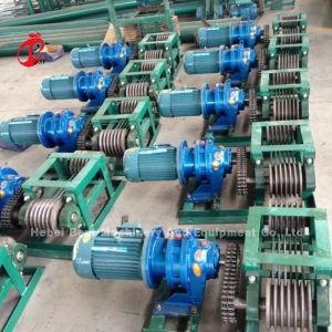 Manure Removal Machine With 2 Or 3 Scrapers For Automatic Manure Cleaning System