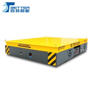 Heavy Industry Use Motorized Trackless Transfer Trolley with Remote Control
