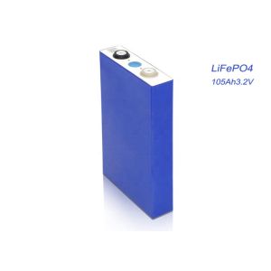 Lifepo4 105Ah 3.2V Prismatic Battery Cell 3500 Cycle for Boats Electric Vehicles