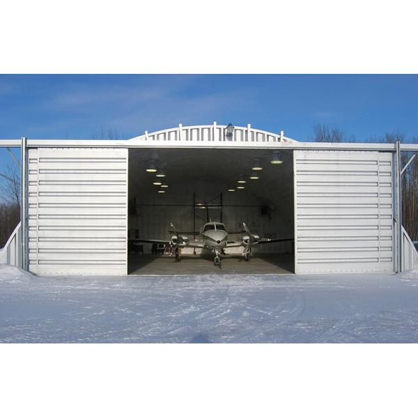 Pre Fabricated Steel Structure Hangar Warehouse Workshop Metal Frame Commercial Buildings