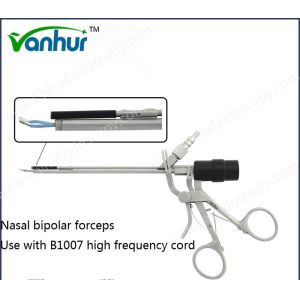 China E. N. T Nasal Bipolar Forceps for Adults ISO13485 Certified Endoscope Instruments on sale