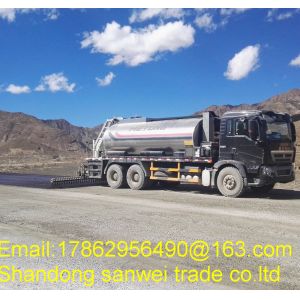 China 4x2 EURO 3 Asphalt Sprayer Truck , Asphalt Spraying Machine 9-12m / Min on sale