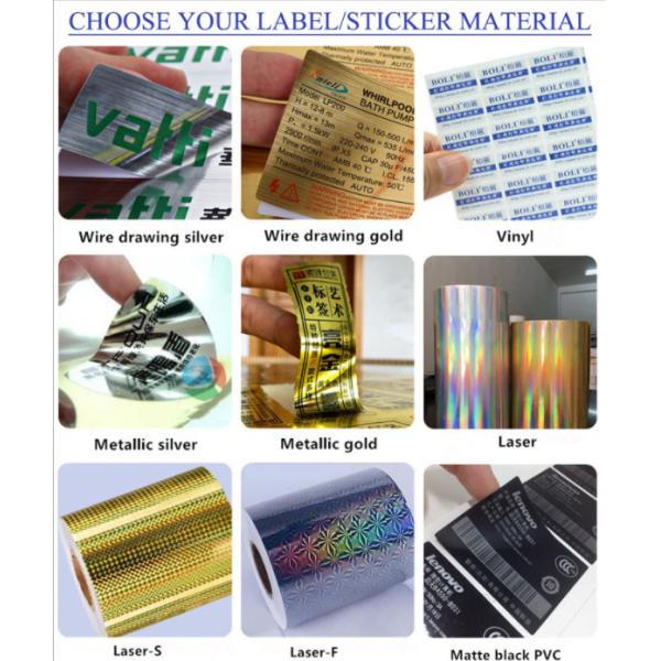 Barway 1000pcs Sticky Label Roll Shampoo Clear Vinyl Sticker Roll