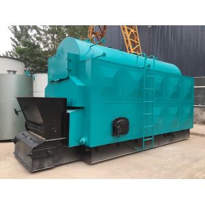 China Chain Grate Coal Fired Steam Boiler , Wood Industrial Biomass Boiler on sale