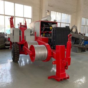 China SA-QY90KN 220KV OPGW ADSS Hydraulic Cable Puller Stringing Equipment on sale