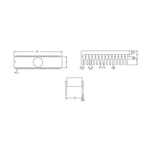 Cheap Programmable IC Chip SMJ27C512-20JM - Austin Semiconductor, Inc. - UV Erasable Programmable Read-Only Memory for sale