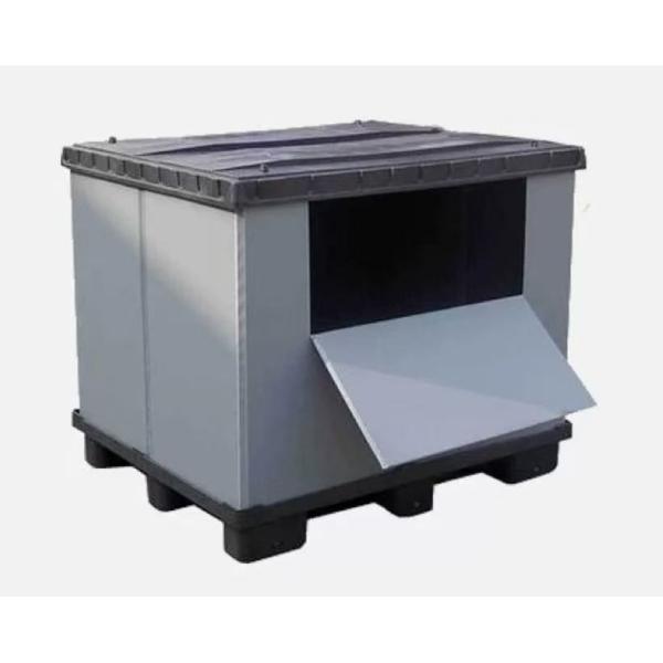 Plastic Pallet Box PP Honeycomb Sheet Coaming Moving Shipping Container