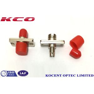 Simplex Fiber Optic Adapters , Optical Fc Fiber Coupler 0.2dB Insertion Loss