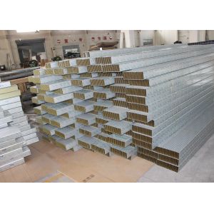 Super Durable PVDF Coated U84R Aluminum Sun Shade System with Sunlight