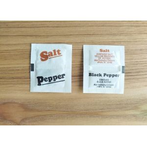 Salt&Pepper Twin Packet Condiment Packets , Salt Sachet, Pepper Sachet,