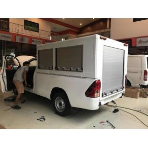 Aluminium Fireproofing Truck Rolling Shutter Door Rollup Shutter
