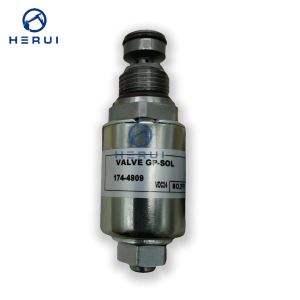 Engine Parts 174-4909 Solenoid Valve CAT 3306 3316 D6R D8R D10R D9T 1744909