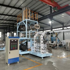 High Temperature and High Pressure Fish Feed Extruder with Sterilization and