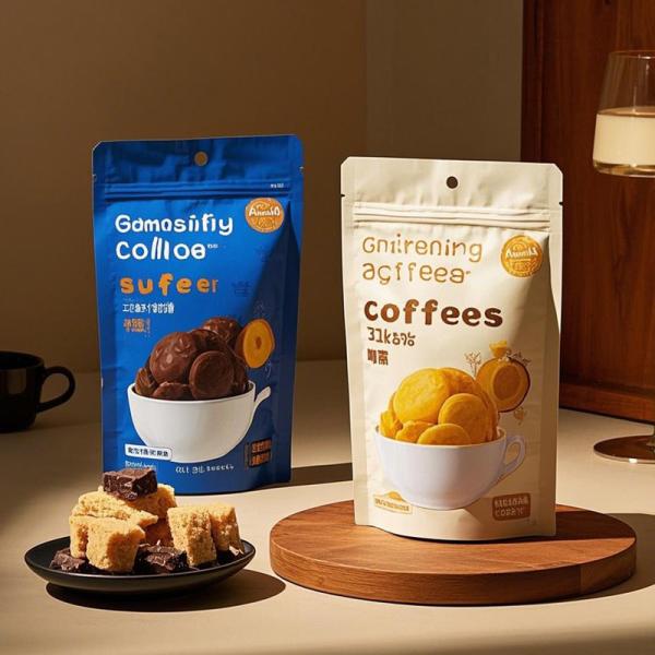 Quality 4-Layer Moisture-Proof Food Packaging Bags Custom Printed Snack & Cookie Pouches With Resealable Zipper wholesale