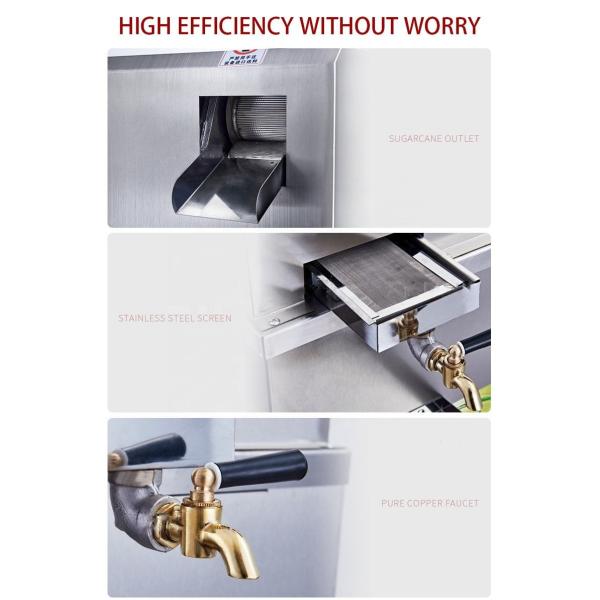 Sugar cane juicer electric sugar cane juice machine for sugar cane juice