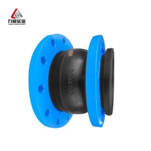DN15-DN4000 Flange Connection Single Sphere Flexible Rubber Joint With Threaded
