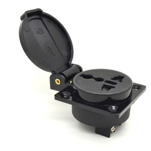 Outdoor Garden In-ground Lawn Insertion Electrical Power Sockets Outlet Stake