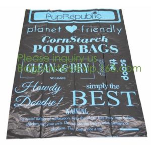 Custom Printing Corn Starch Biodegradable Compostable Plastic Bag,Thank You Bags